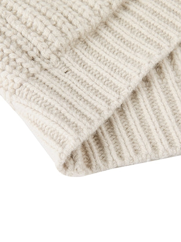 Horn Button Knit Coat_BDHL7978