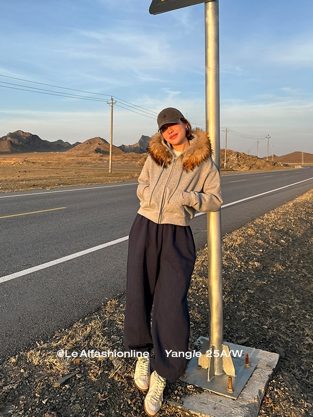 毛邊衛衣連帽衫_BDHL7912