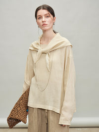 Two-Piece Crew-Neck Tops_BDHL7290
