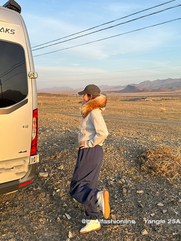 毛邊衛衣連帽衫_BDHL7912