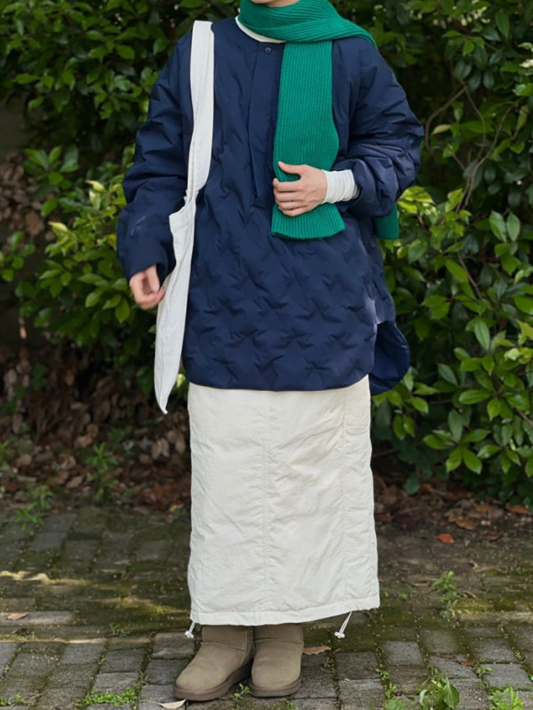 圓領套頭羽絨外套_BDHL8134