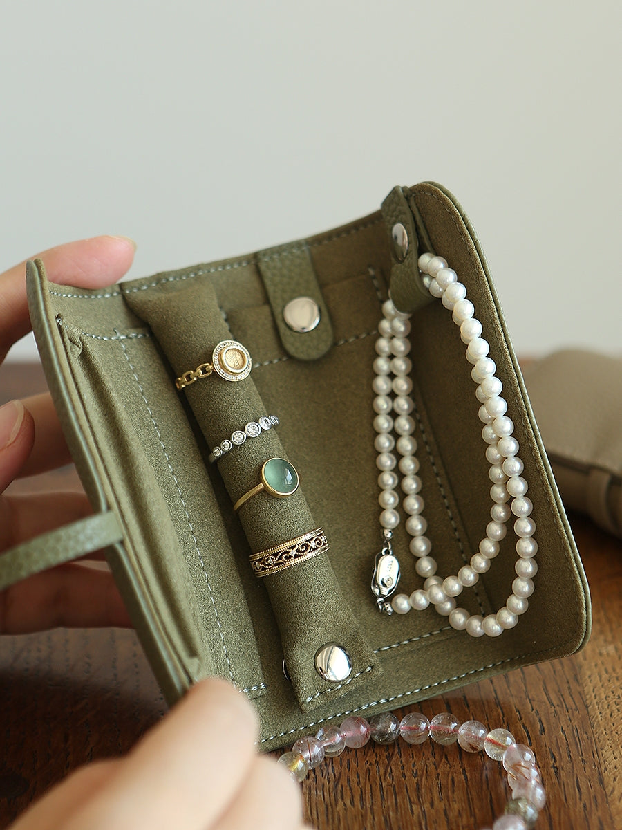 Leather Jewellery Portable Case_BDHL6810