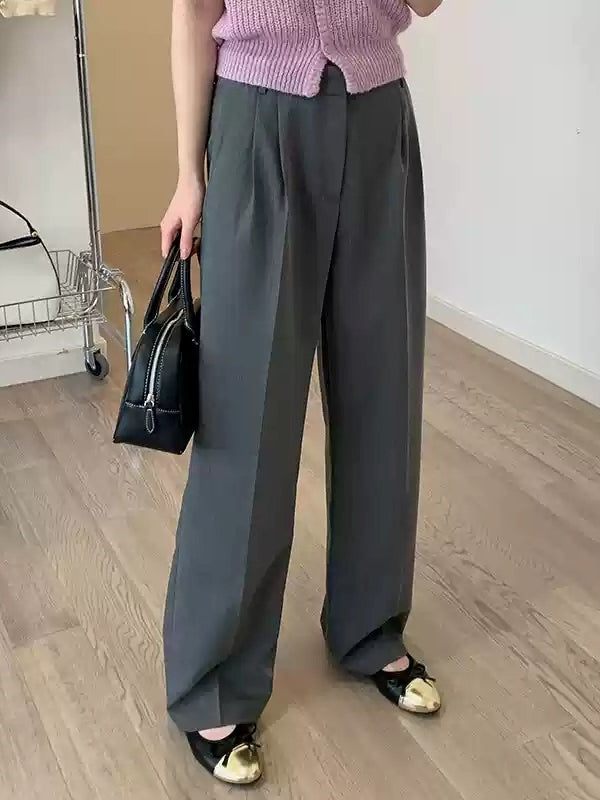 Straight Pants Or Straight Raised Pants_BDHL6775