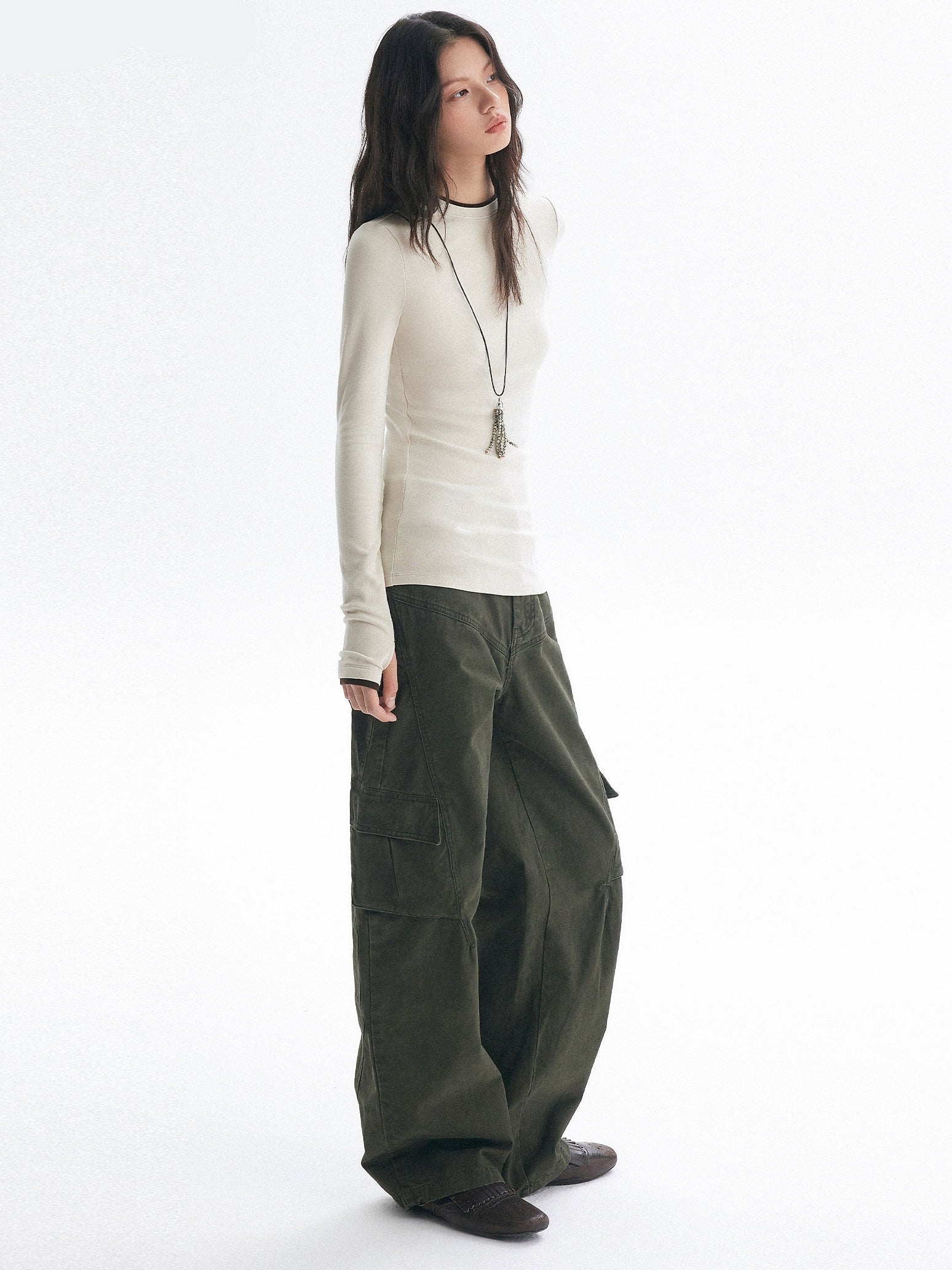 Two-Piece Style Slim Tops_BDHL8145