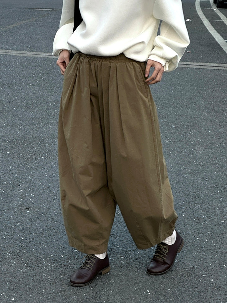 Tucked Balloon Pants_BDHL8152