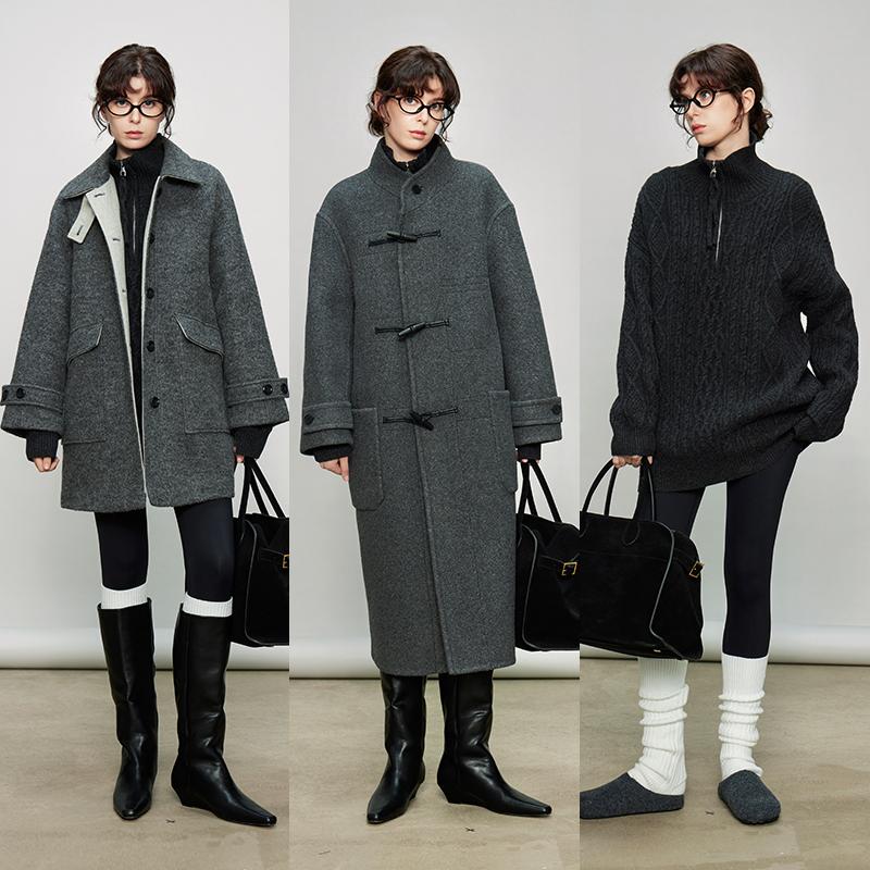 Stand Collar Half-Zip Tops_BDHL7936