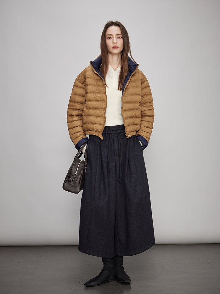 Drape Round Carrot Pants_BDHL7991