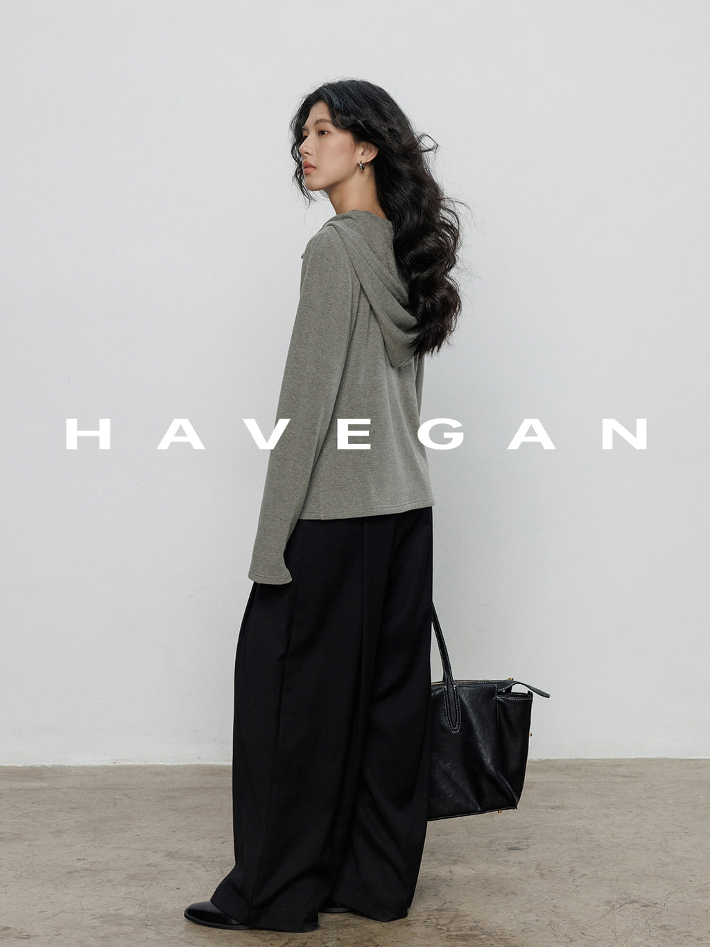 連帽長袖針織衫_BDHL7898