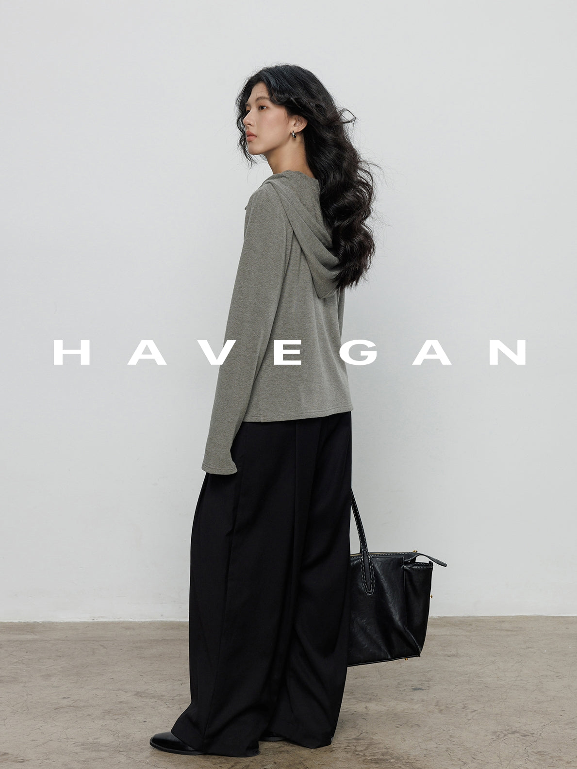 連帽長袖針織衫_BDHL7898