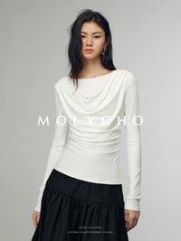 A-Line Medium Length Skirt_BDHL7246
