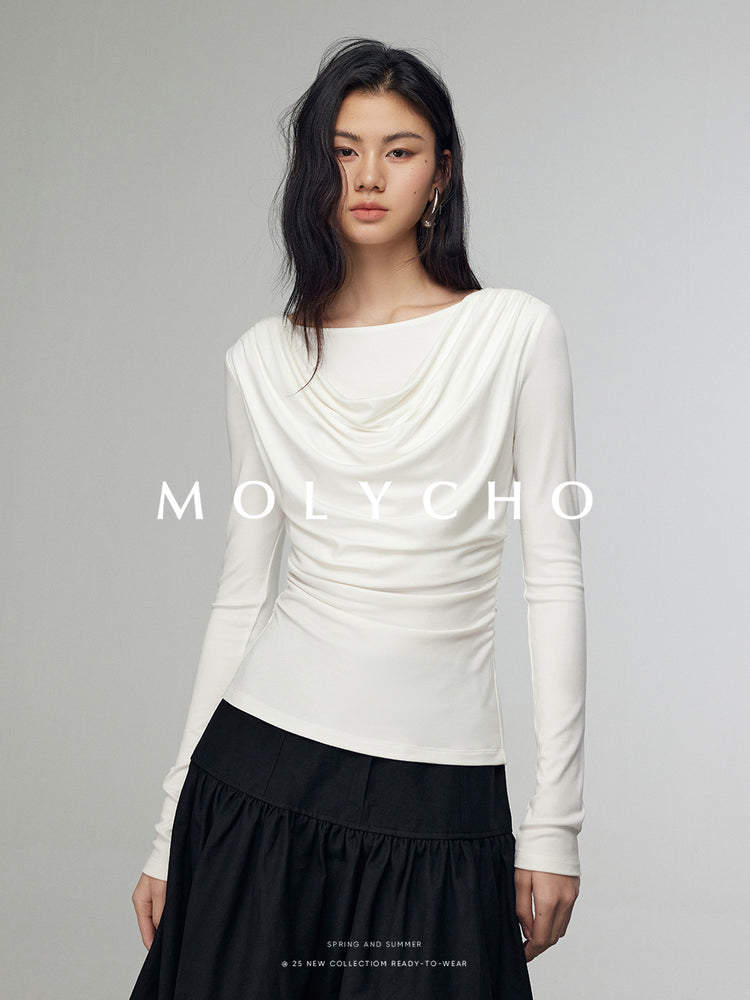 A-Line Medium Length Skirt_BDHL7246