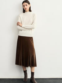 Half-Turtleneck Ribbed Knit_BDHL6543