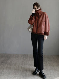 Thickened High-Neck Suede Jacket_BDHL6867