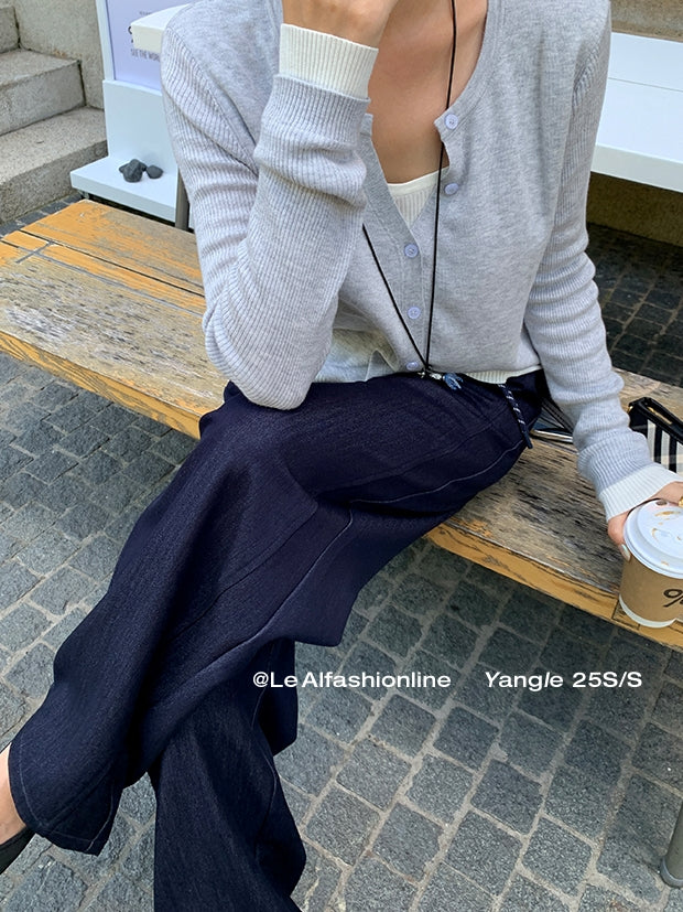 Drawstring Pants Or Cropped Pants_BDHL7733