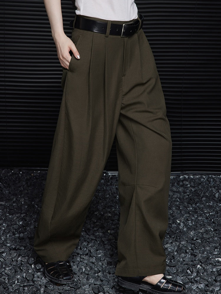 Wide Leg Tucked Pants_BDHL6430