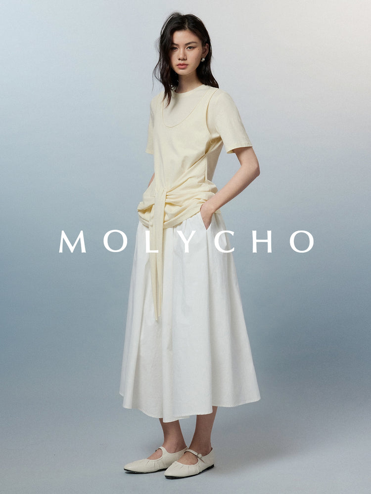 Two-Piece Short-Sleeved T-Shirt_BDHL7387