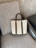 Striped Canvas Tote Bag_BDHL8385