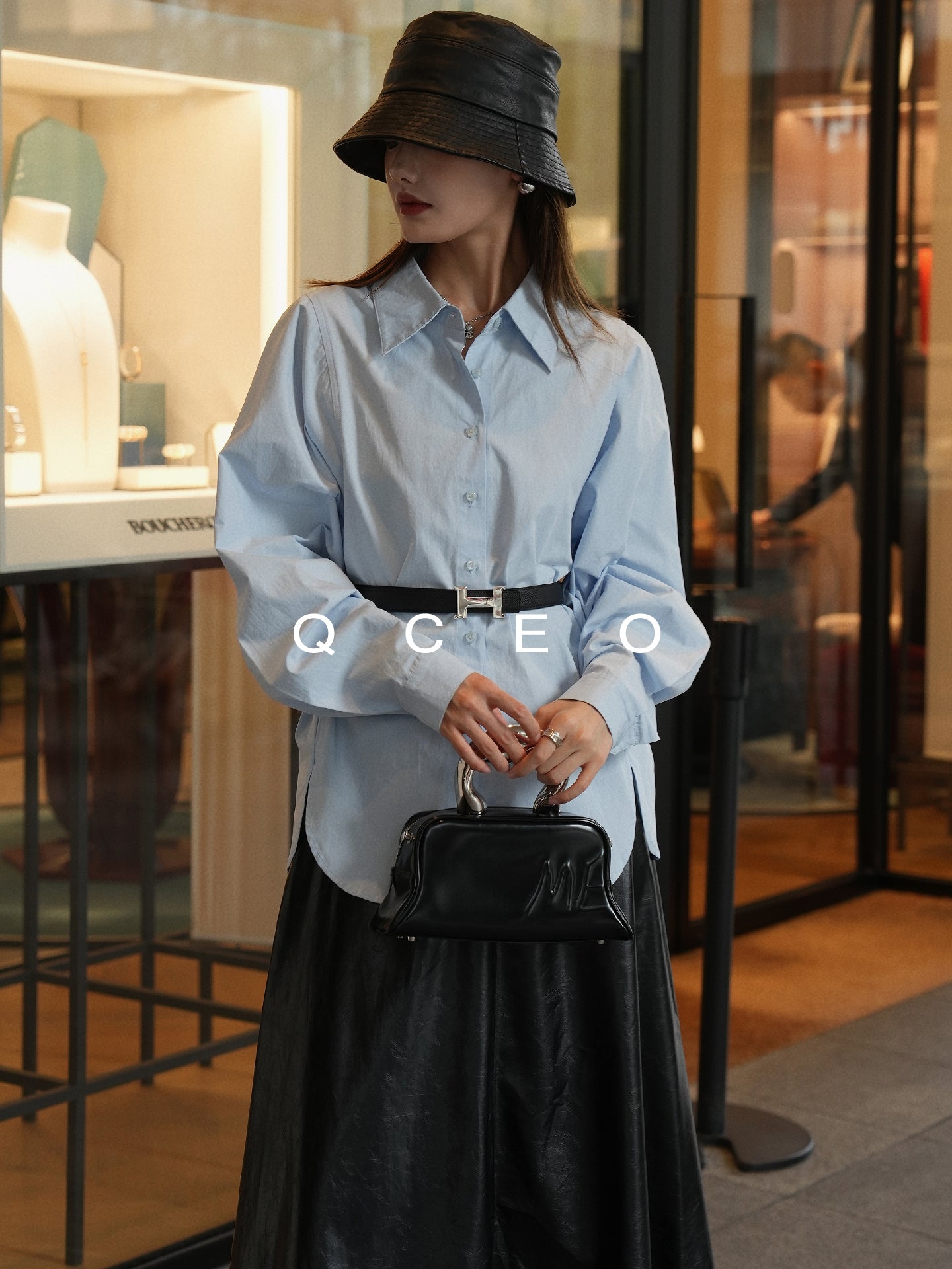 Loose-Fitting Silhouette Shirt_BDHL7744