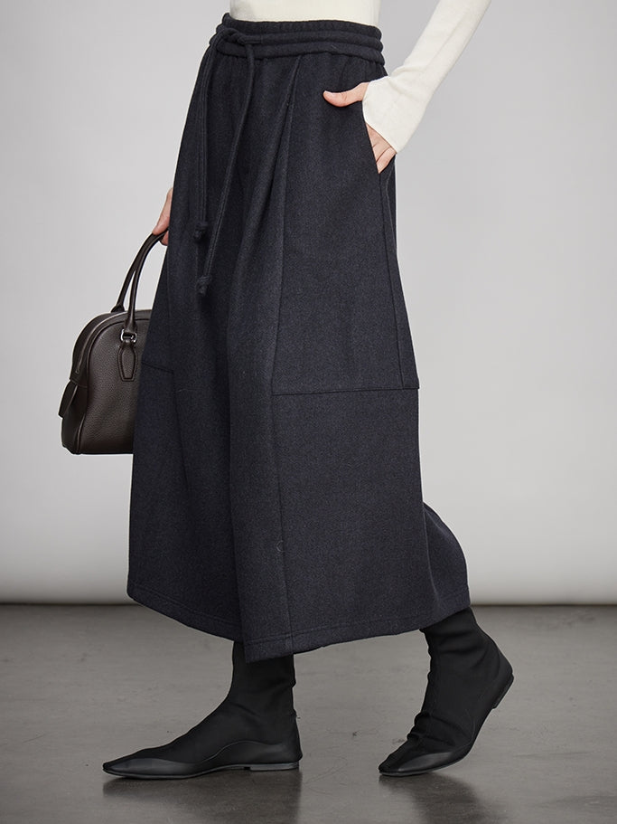 Drape Round Carrot Pants_BDHL7991