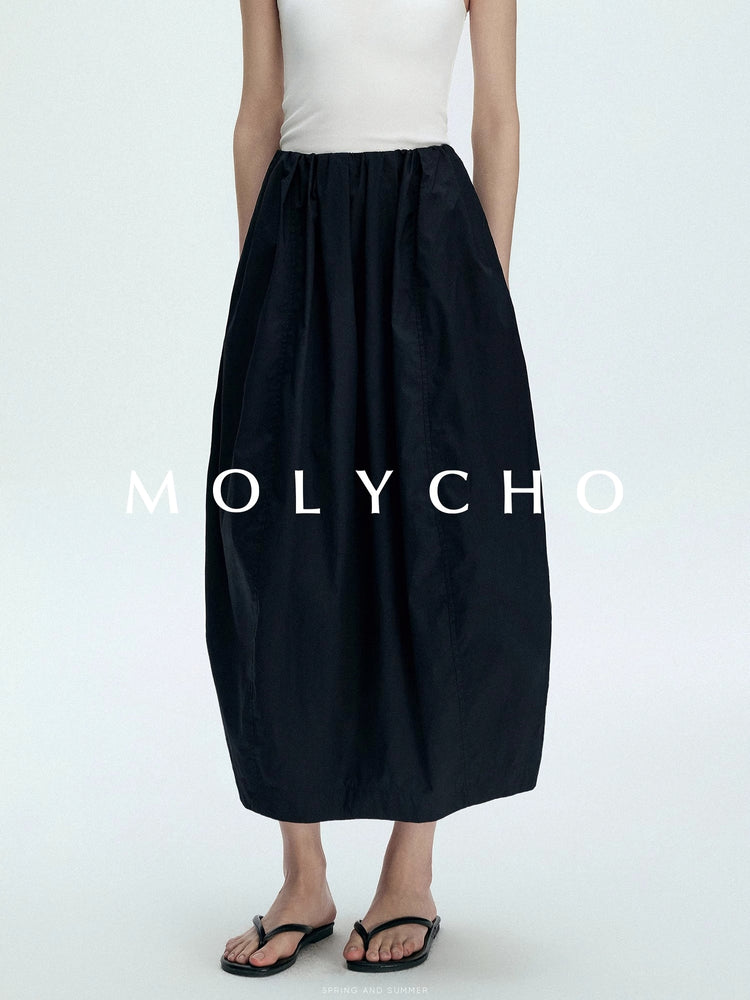 Flower Bad Long Skirt_BDHL7386