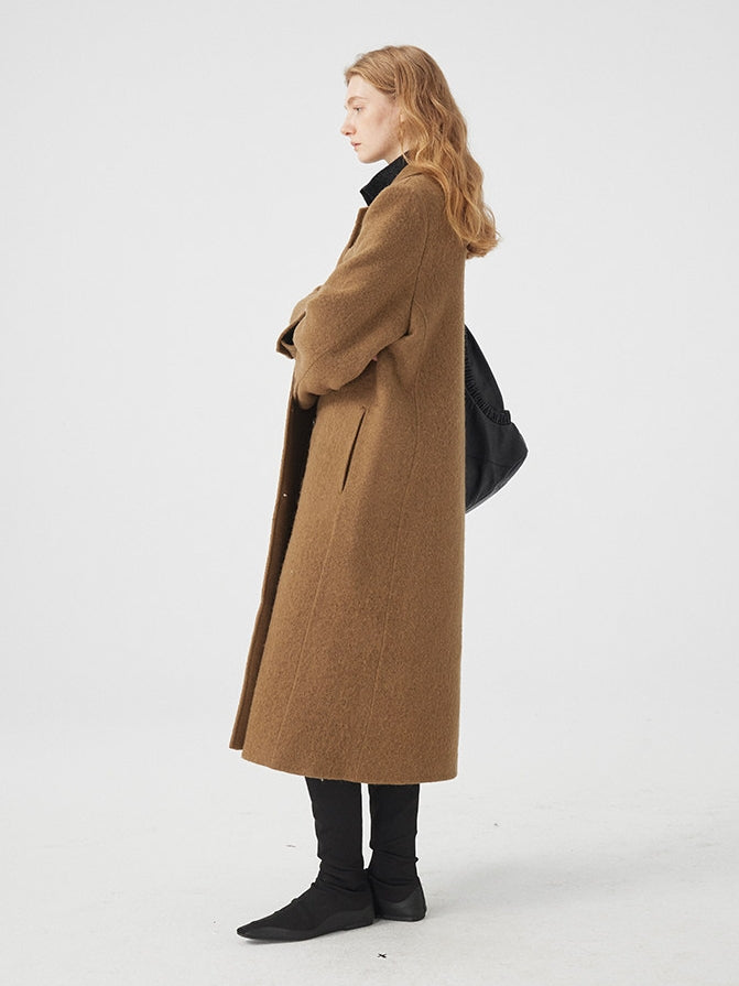 Classic Lapel Long Coat_BDHL8115