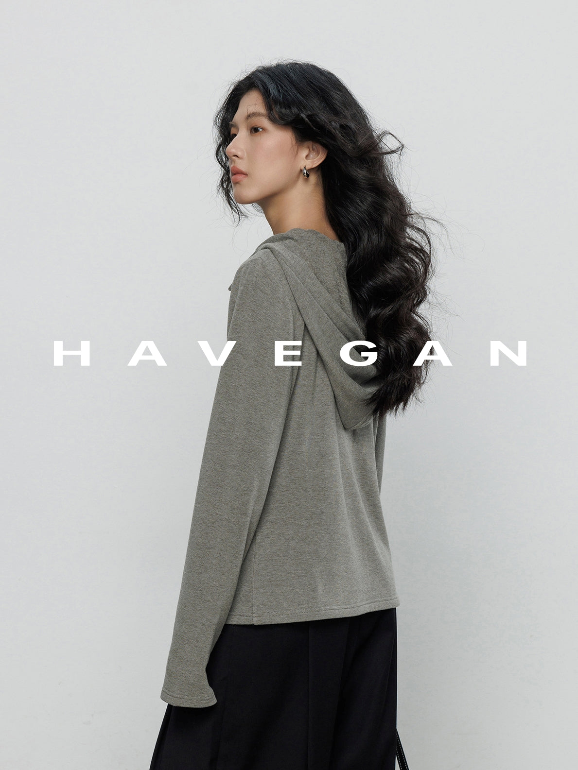 連帽長袖針織衫_BDHL7898