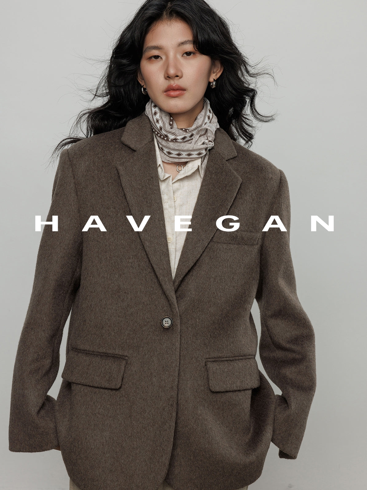 復古磨毛西裝外套_BDHL7963