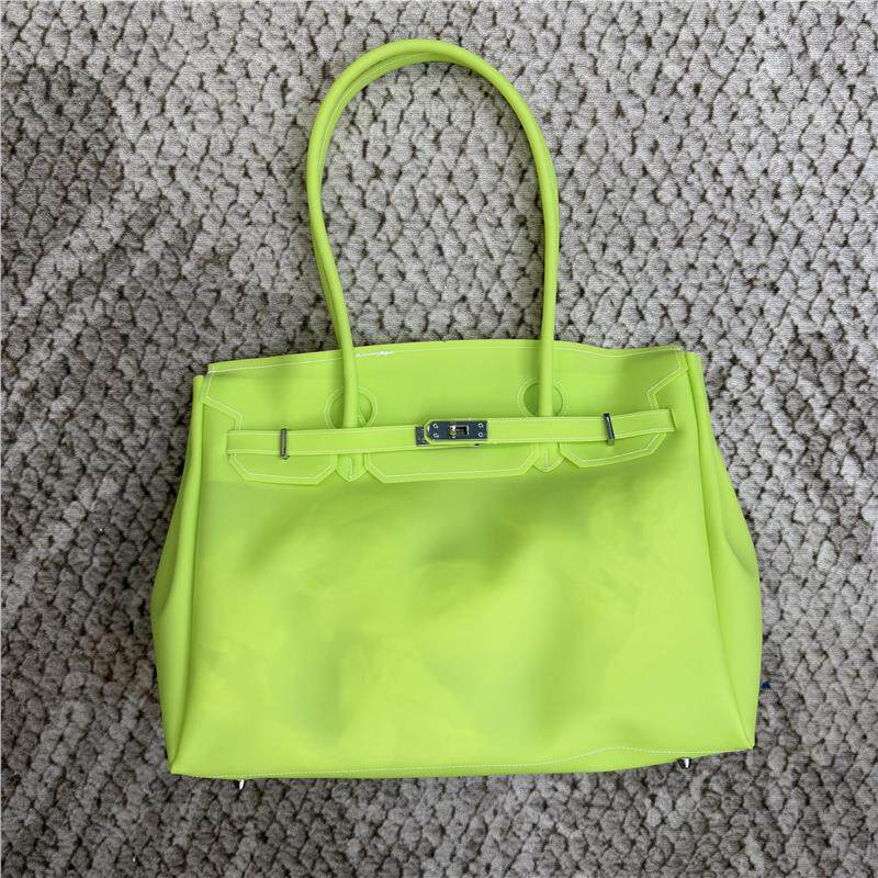Large Jelly TPU Structured Handbag_BDHL8304