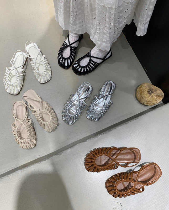 Braided Roman sandals_BDHL5447