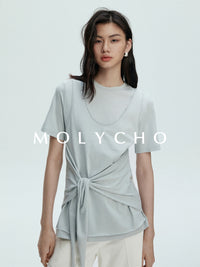 Two-Piece Short-Sleeved T-Shirt_BDHL7387