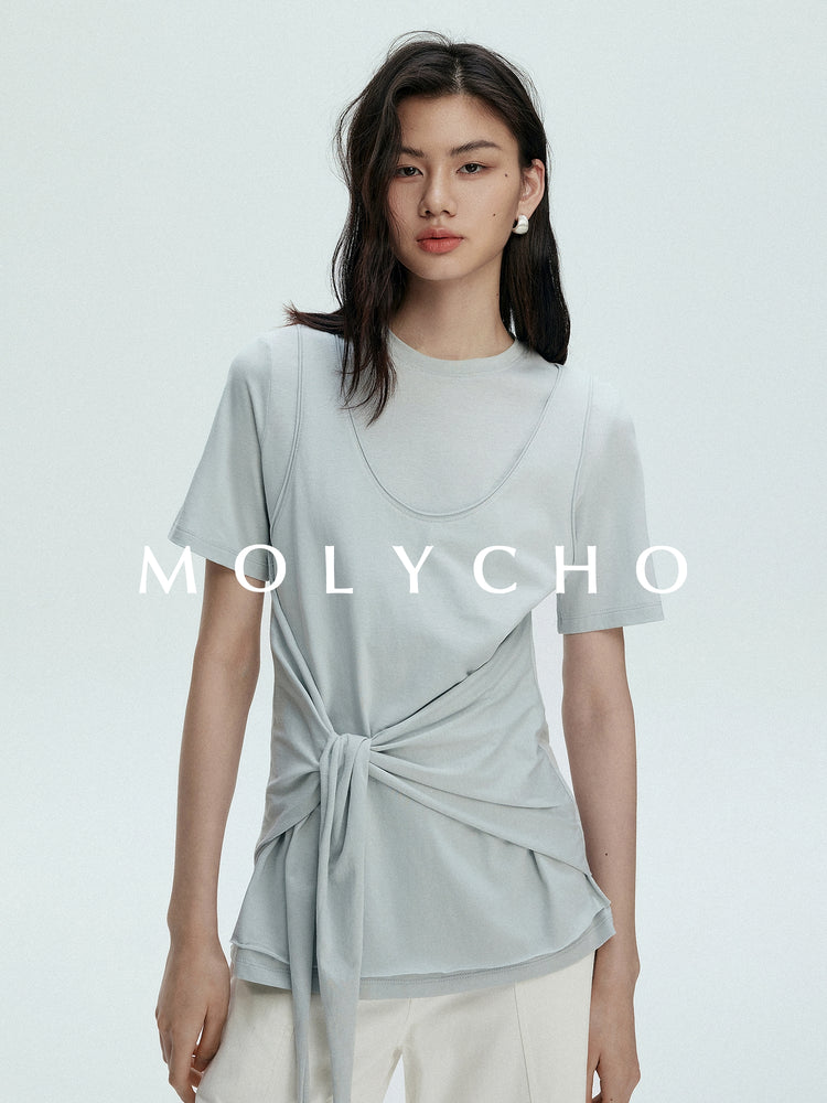 Two-Piece Short-Sleeved T-Shirt_BDHL7387