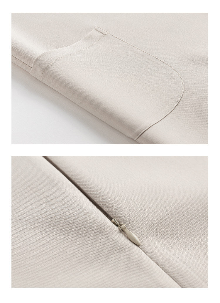 Off-White Wide-Pocket Sleeveless Dress_BDHL8289