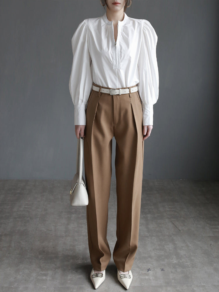 High Mop Straight Pants_BDHL7018