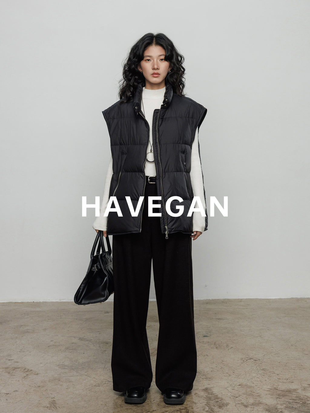 立領羽絨背心_BDHL7968