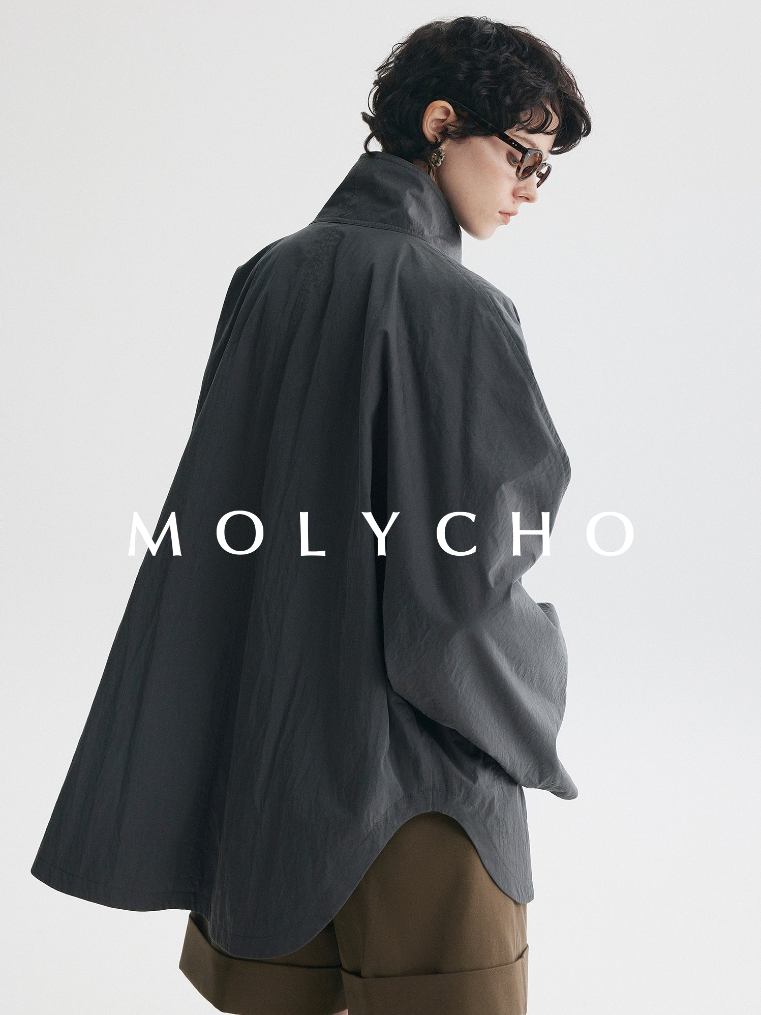 Medium-Length Stand-Collar Jacket_BDHL7724