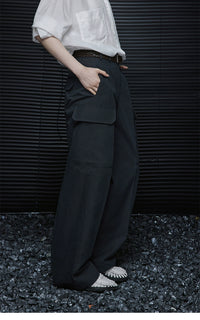 Cargo Casual Wide Pants_BDHL5913