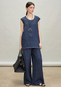 Sleeveless Top Or Straight Pants_BDHL7293