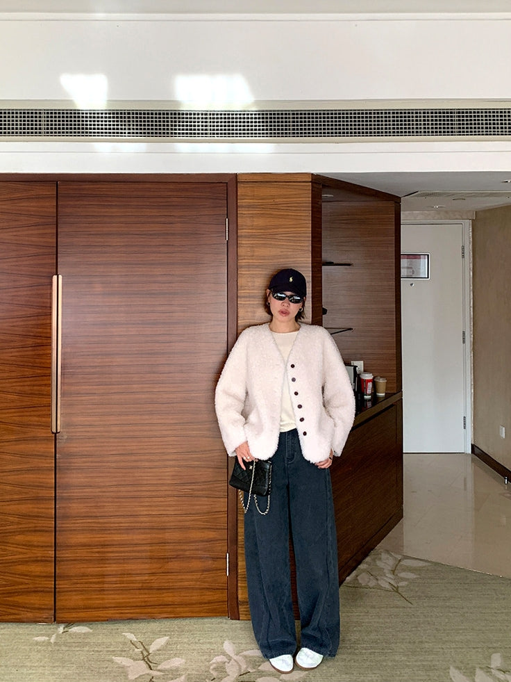 Lazy Seamless Knit Tops_BDHL8125