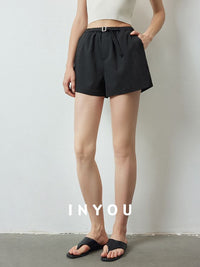 A-Line Slim Wide Shorts_BDHL6146