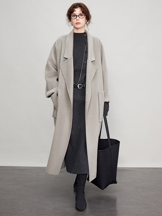 Large Pockets Lazy Long Coat_BDHL6704