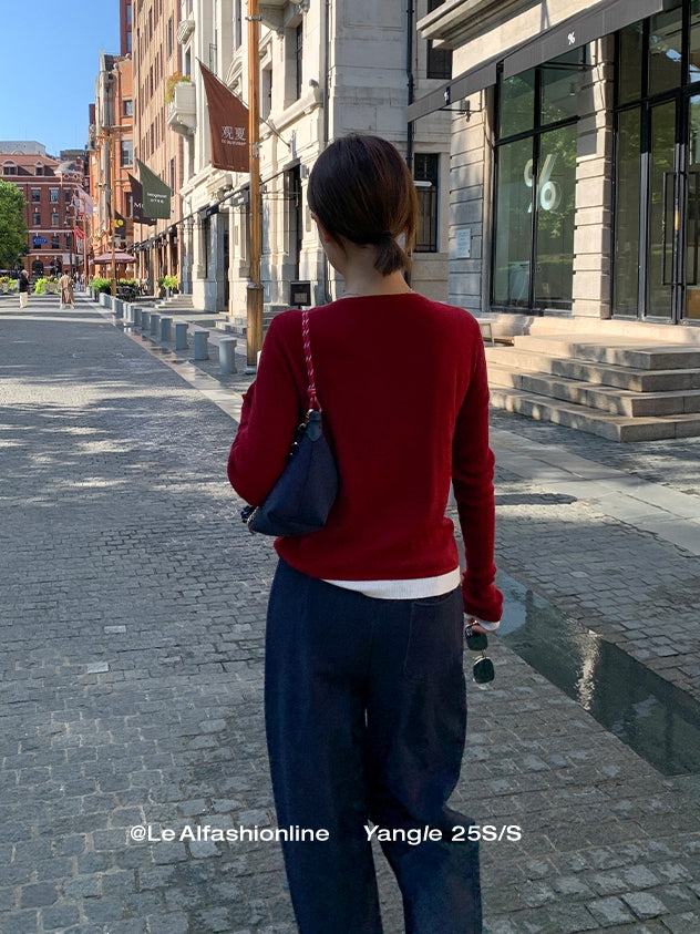 Drawstring Pants Or Cropped Pants_BDHL7733