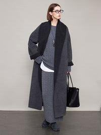 Large Lapel Reversible Long Coat_BDHL6610