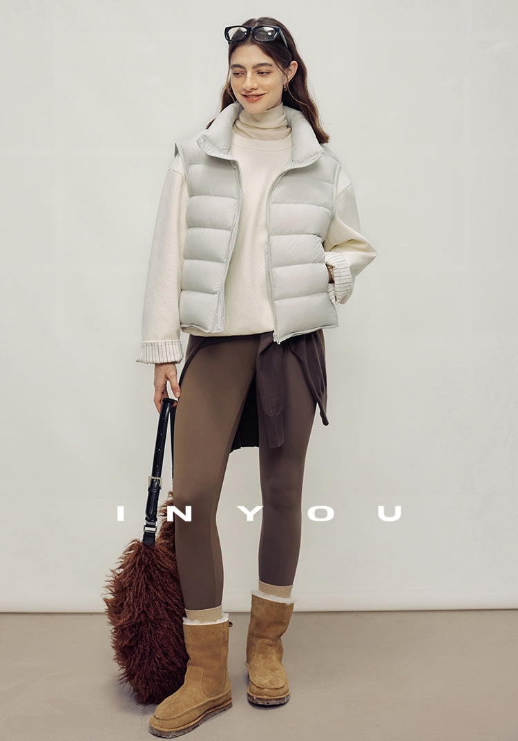 Stand-Collar Down Vest_BDHL7987