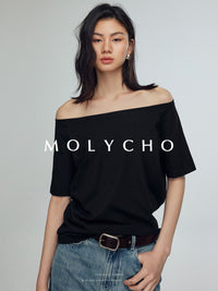 Relaxed Off-The-Shoulder Tops_BDHL7393