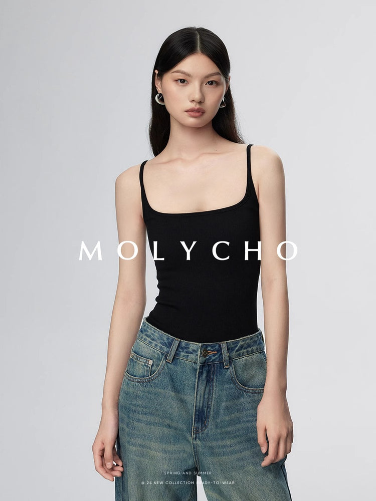 Slim-Fit Simple Camisole_BDHL7411