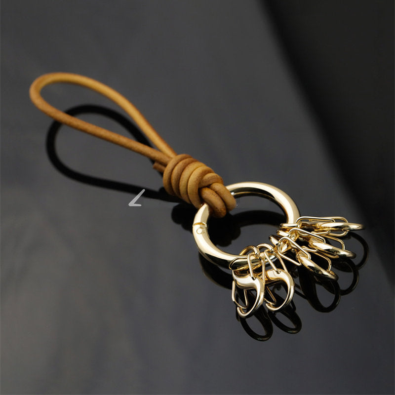 Braided Cord Keychain Buckle Strap_BDHL8416