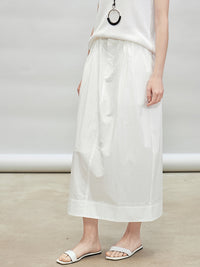 Asymmetric Shirt Or Straight Tube Skirt_BDHL7277