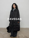 Design Collar Long Down Jacket_BDHL7965
