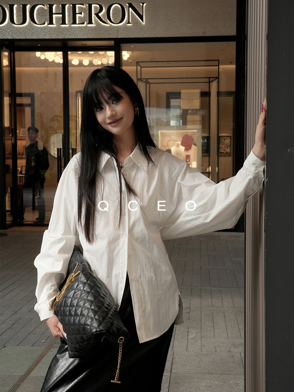 Loose-Fitting Silhouette Shirt_BDHL7744