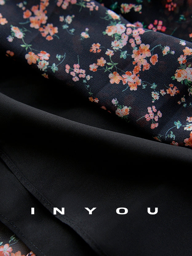 Print Design Loose-Fit Maxi Skirt_BDHL7750